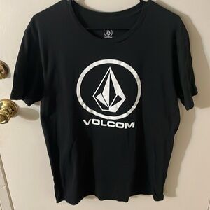 Volcom tee, black, size large